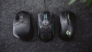 Três melhores mouses de computador seguidos