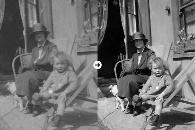 repair and fix blurry photographs