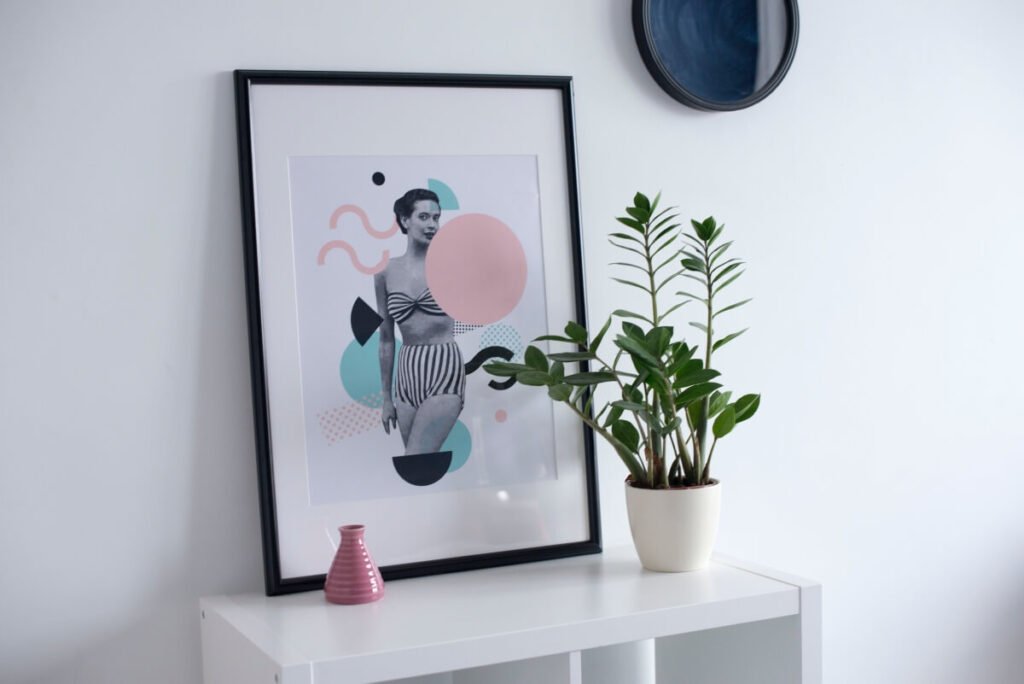how to frame a print