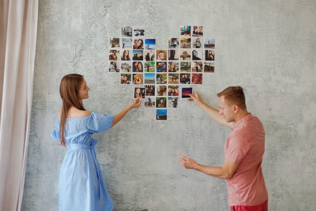 Idéias de colagem de parede de fotos de família