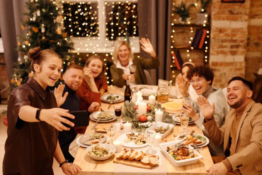 Familien-Weihnachtsfoto-Ideen