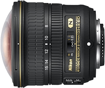 Nikon AF-S 8-15mm f3.5-4.5E ED Fisheye 製品写真