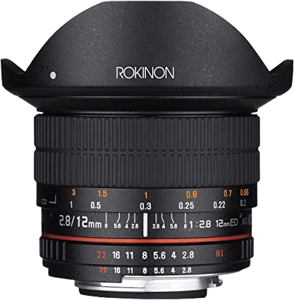 Rokinon 12mm f/2.8 ED AS IF NCS UMC Fisheye Lens