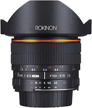 Rokinon 8mm 超広角 f/3.5 魚眼レンズ