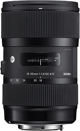 Sigma 18-35mm f/1.8 DC HSM L Lens