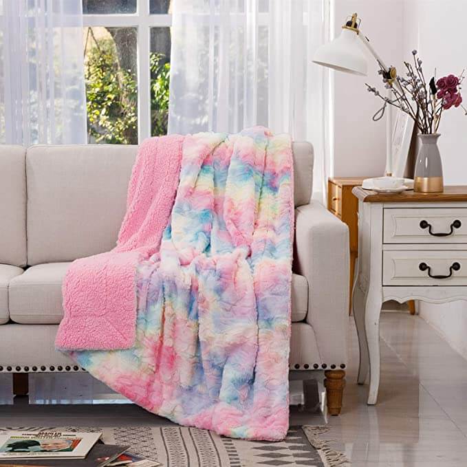 Colorful Throw Blanket