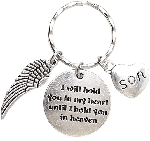 It’s All About…You! Memorial Angel Keychain