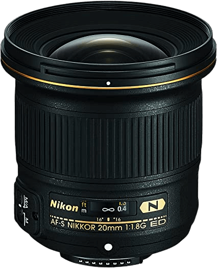 Lente fixa Nikon AF-S FX NIKKOR 20mm f1.8G ED Foto do produto