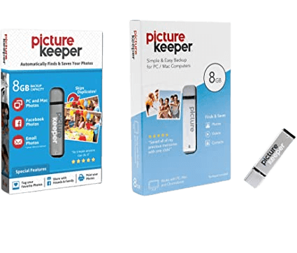 Picture Keeper Photo & Video Flash Drive 8GB