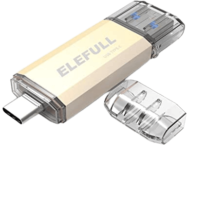 USB Type C Flash Drive 256GB by elefull
