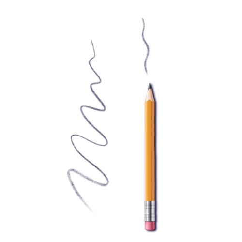 4B Fluffy Medium 3B Pencil Brush #5