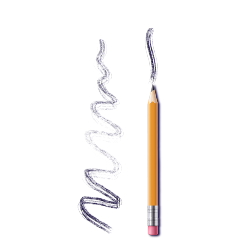 Pincel de lápiz de línea 7B #15