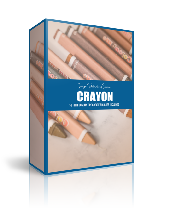 procreate crayon brush set