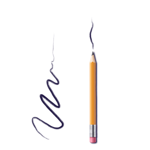 Feiner mittlerer Bleistiftpinsel #28