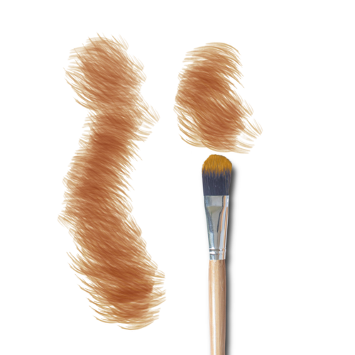 Fur Dense Fur Brush #4
