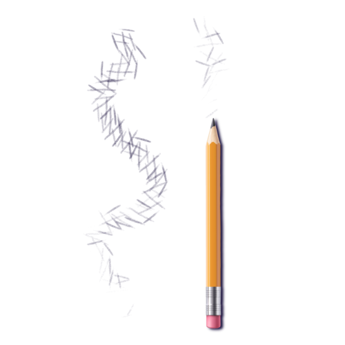 Escova de lápis de linha de dispersão de hachura #32