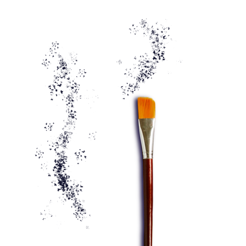 Pennello per procreare pigmento a dispersione d'olio #11
