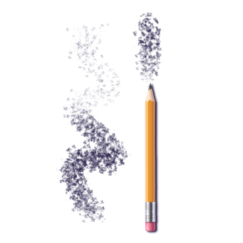 Bleistiftpuderpinsel #44