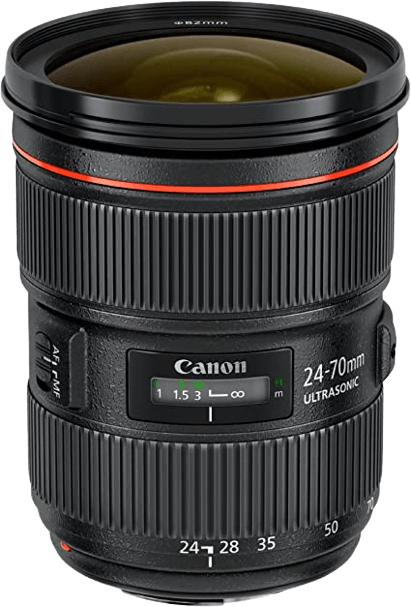 Lente zoom Canon EF 24-70 mm f2.8L II USM foto del producto2