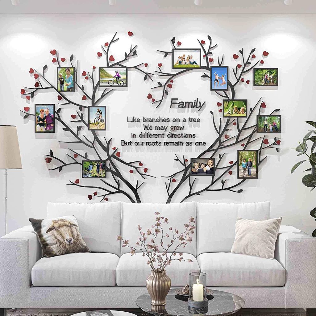 Foto del prodotto della decorazione della parete dell'albero genealogico