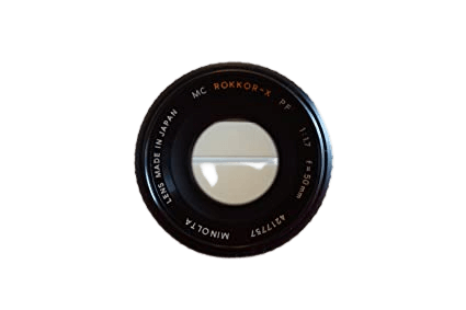 Minolta MC ROKKOR X-PF F=50mm Camera Lens