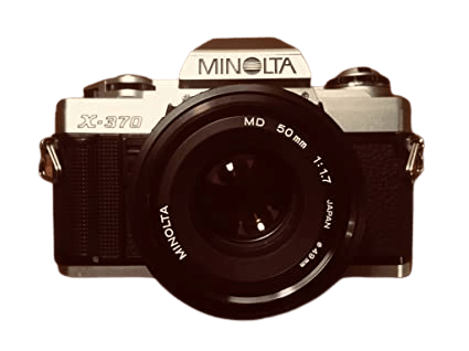 Minolta x-370 Camera 50mm Standard MD f/1.7