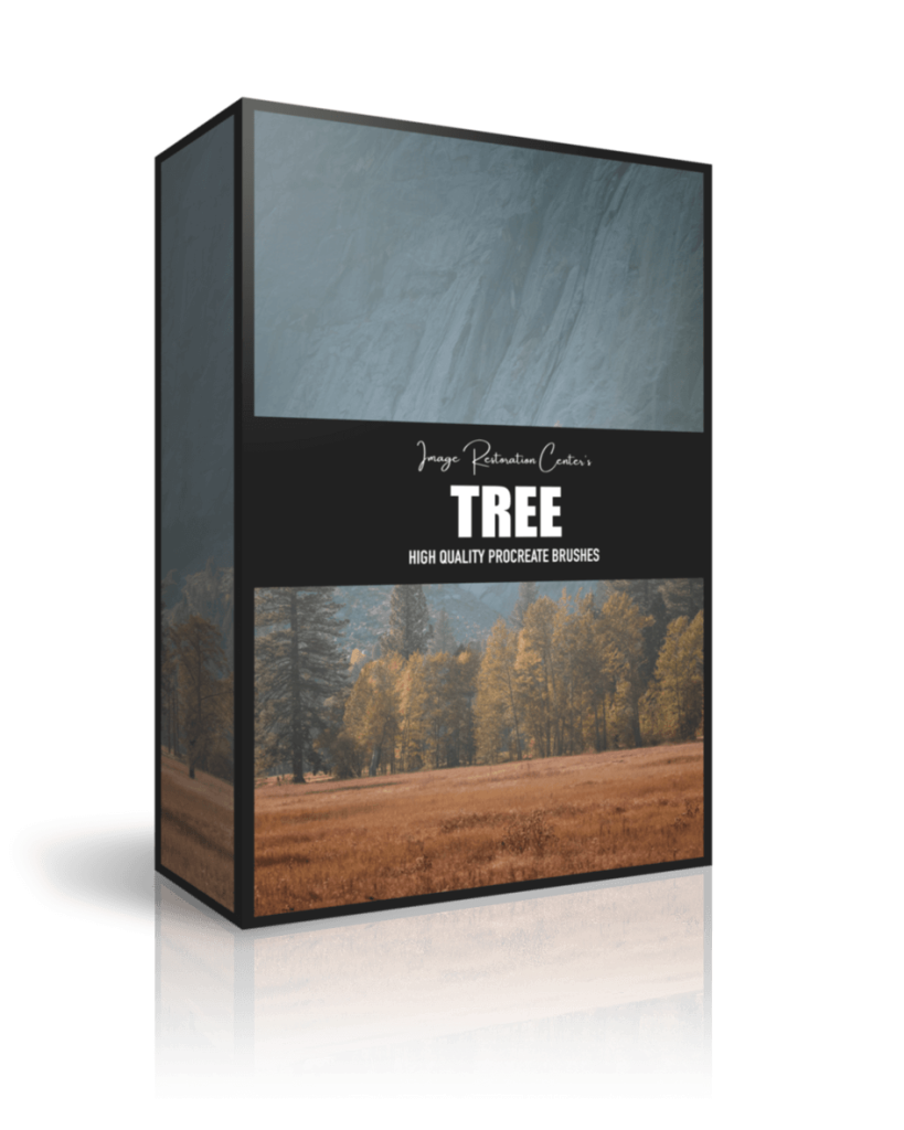 Kostenlose Verpackung für Procreate Tree Brushes
