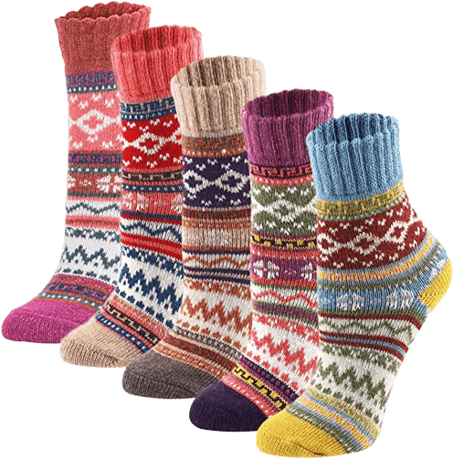 Vintage Knit Socks
