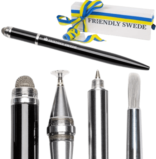 The Friendly Swede Capacitive 4in1 Stylus Pen
