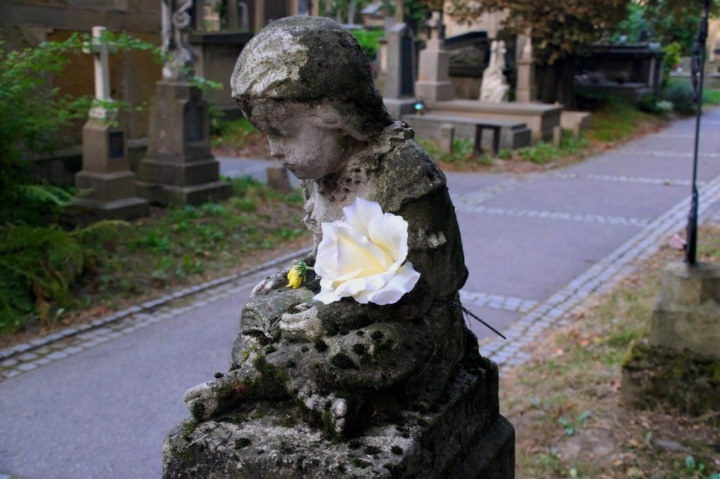 Friedhof Kindererinnerung Kinder