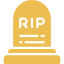 icône de la pierre tombale