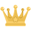 icône de la couronne du roi