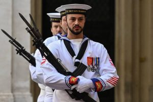 イタリア軍の制服_Tiziana-FABI_AFP