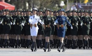 여자 군복_중국